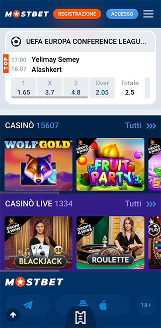 Mostbet Applicazione Mobile